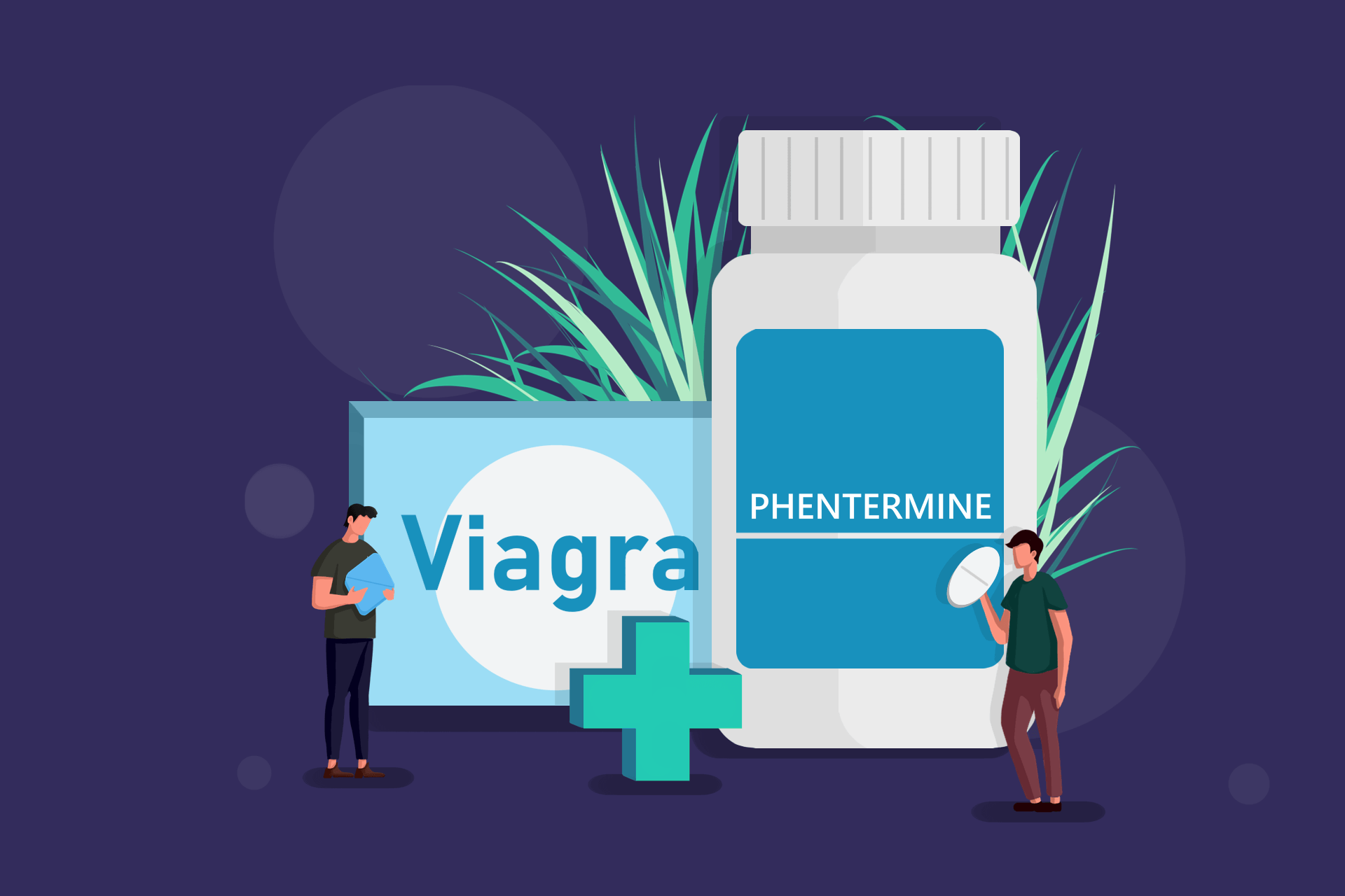 Viagra and Phentermine Mix