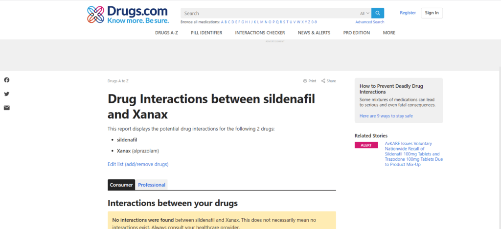 About Drug Interactions at Drugs.com