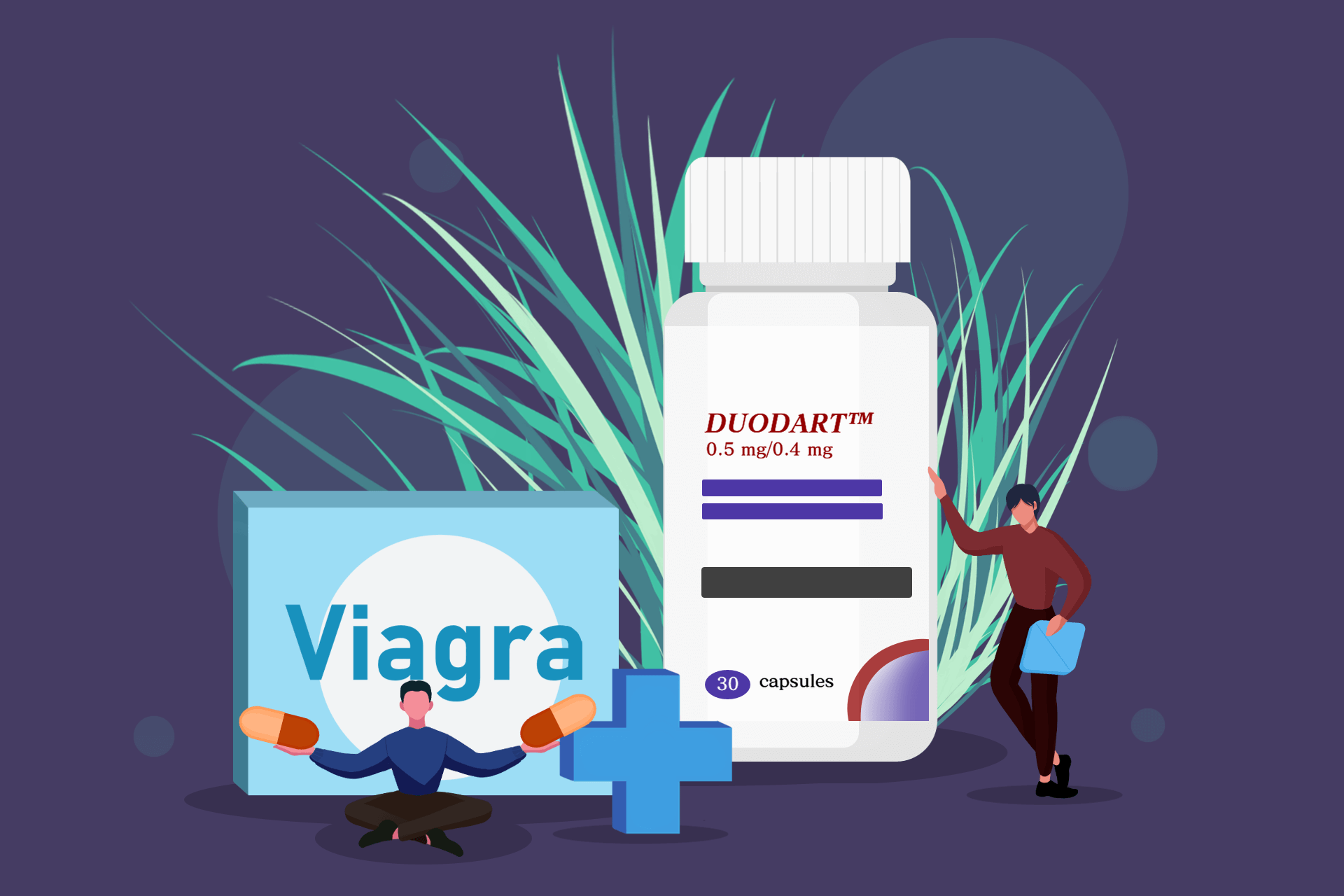 Viagra and Duodart