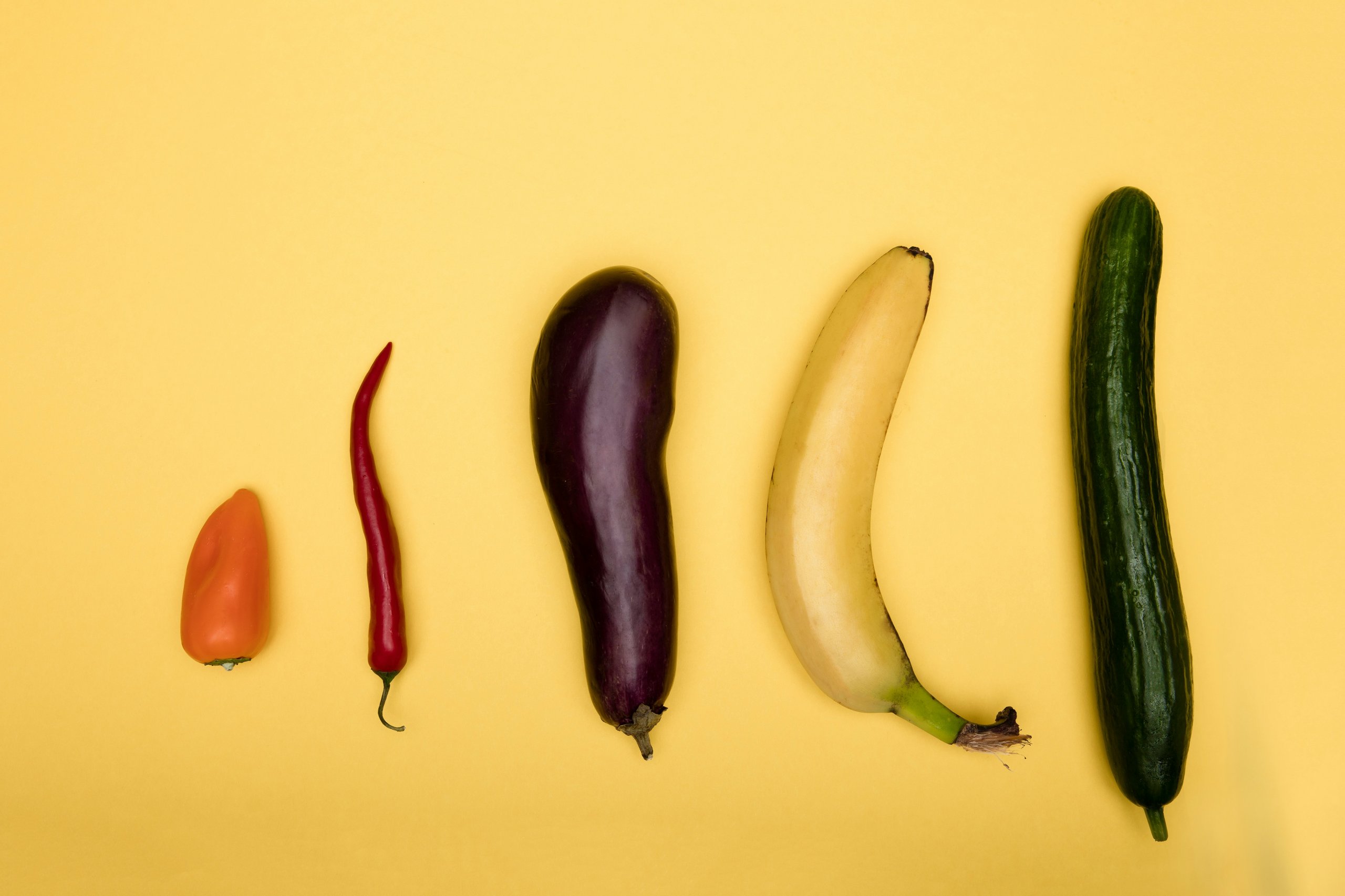 Phallic-Shaped Vegetables