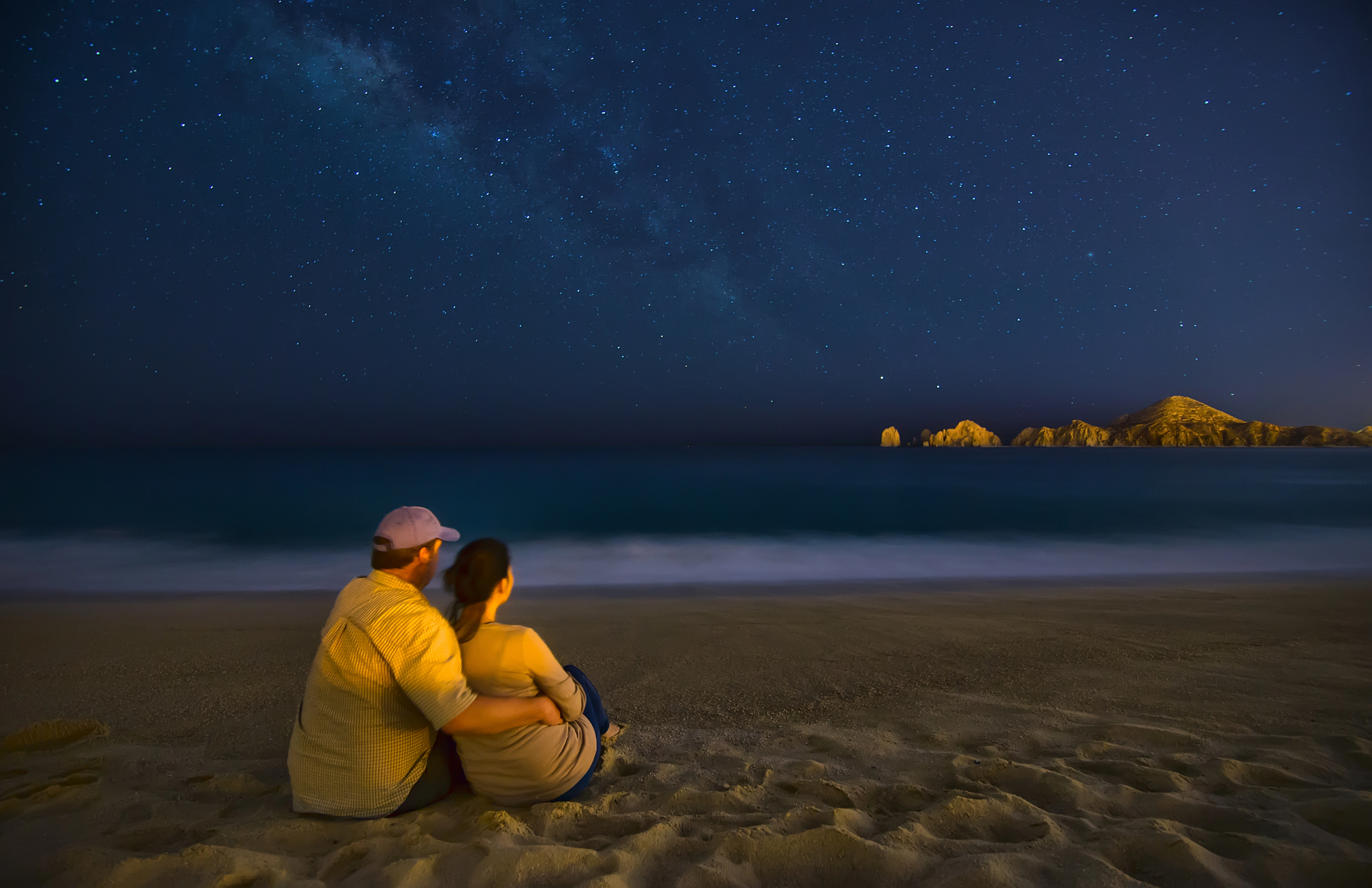 Beach Under the Stars