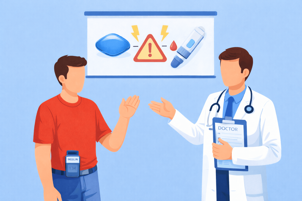 Diabetics Take Viagra