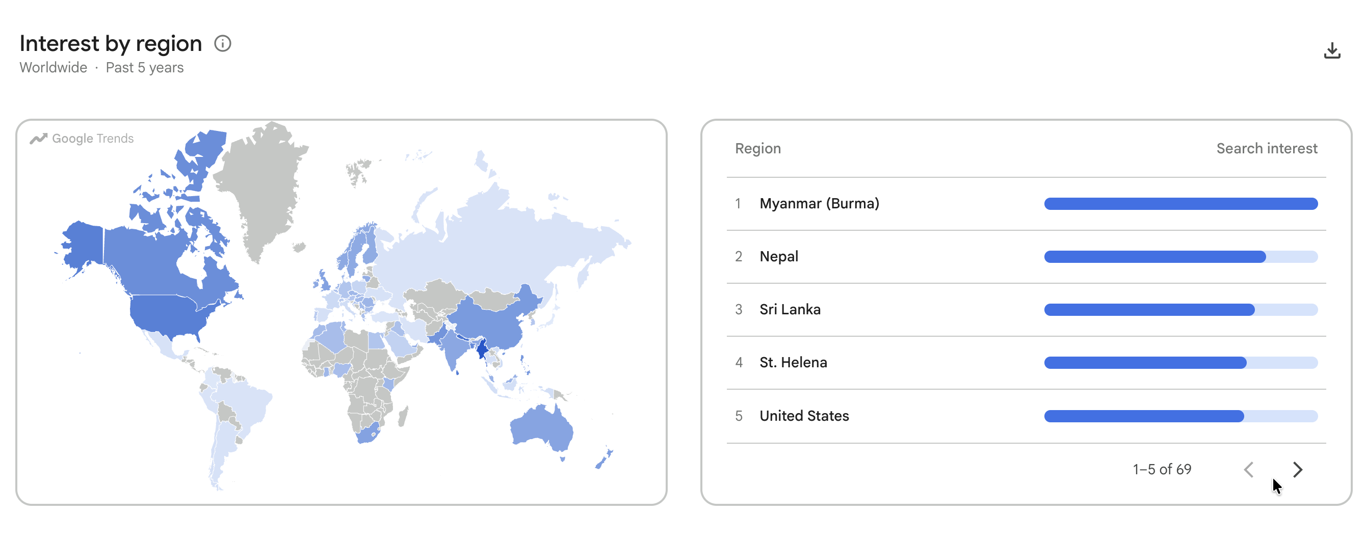 Countries and Regions with-the Highest Relative Interest in AI Girlfriend - MoreForce.com Countries and Regions with-the Highest Relative Interest in AI Girlfriend